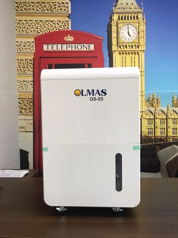 Máy Hút Ẩm Olmas OS-55 - Công Suất 55L/ngày, Lọc Không Khí Bằng Ion Âm, Thích Hợp Cho Diện Tích 60-80m2
