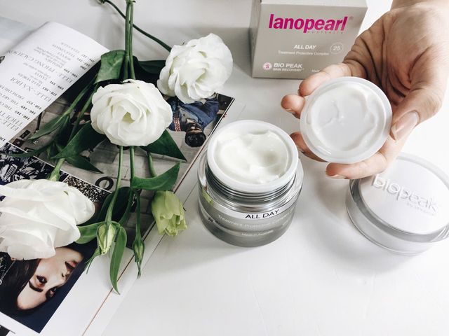 Kem Dưỡng Da Ban Ngày Lanopearl All Day Cream - Bảo Vệ Da, Giảm Nếp Nhăn, Chống Nắng SPF 15, Chiết Xuất Nhau Thai Cừu, Dưỡng Ẩm Đặc Biệt
