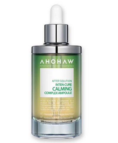 Tinh Chất Kiểm Soát Dầu Mụn Ahohwa Inten Cure Calming Complex Ampoule 50ml - Giảm Mụn, Làm Dịu Da, Phục Hồi Da Sáng Khỏe