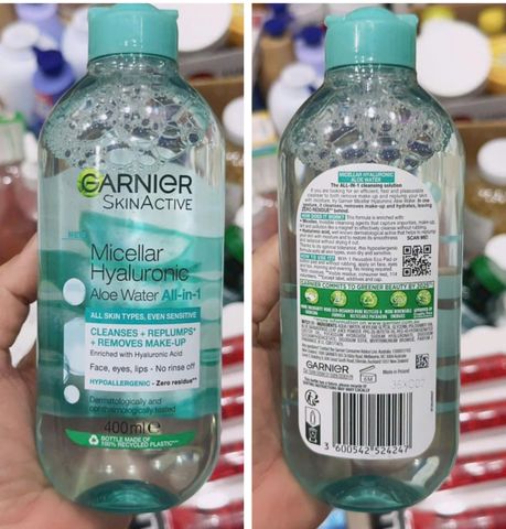 Nước tẩy trang Garnier SkinActive 400ml của Úc
