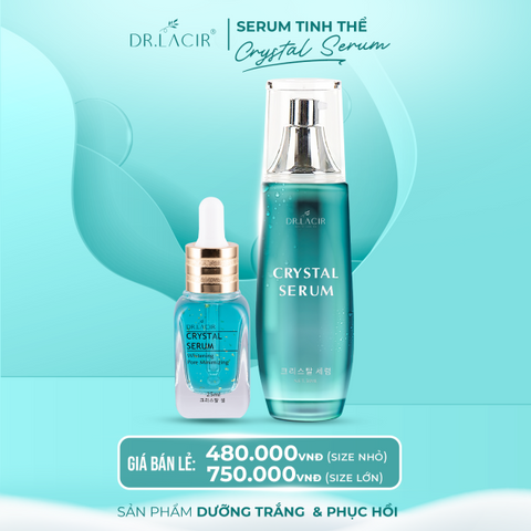 Serum Tinh Thể Vàng Dr. Lacir - Dưỡng ẩm, làm sáng da, kích thích phục hồi - Crystal Serum Chăm sóc sắc đẹp cao cấp