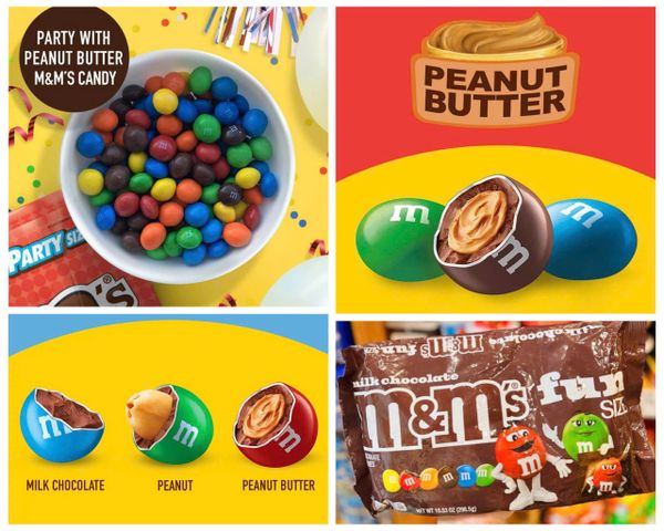 Kẹo Socola M&M's Milk Chocolate 298.5g - Hàng Nhập Mỹ, Ngọt Ngào, Bổ Dưỡng, Phù Hợp Mọi Lứa Tuổi, Thích Hợp Làm Quà Tặng