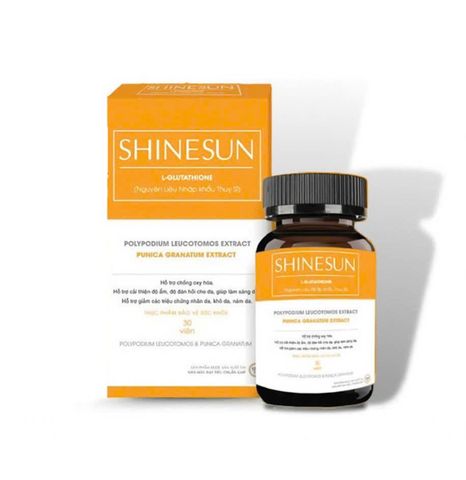 Viên Uống  Chống NắngTrắng Da Sạch Nám Shinesun Hộp 30v