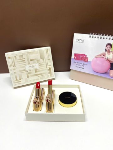 Bộ Son Ohui The First Geniture Lipstick Duo Phiên Bản Giới Hạn 2023 - Son Môi Siêu Dưỡng, Màu Đẹp, Sang Chảnh, Quà Tặng Holiday