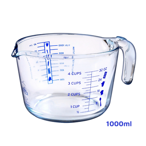 Ca Đo Lường Thủy Tinh Duralex 250ml, 500ml, 1000ml - Dụng Cụ Nhà Bếp Bền Bỉ, Thiết Kế Sang Trọng và Tiện Ích Cho Mọi Nhu Cầu Nấu Nướng