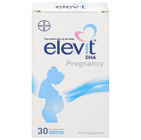 Vitamin bầu Elevit bổ sung DHA nhập khẩu Pháp hộp 30 viên