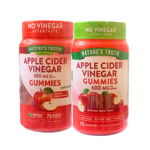 Kẹo Dẻo Giấm Táo Apple Cinder Vinegar 75 Viên, Kẹo Dẻo Giấm Táo