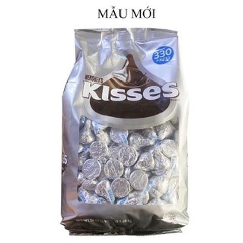 Socola Hershey’s Kisses Milk Chocolate 330pcs 1.58kg, hàng nhập Mỹ