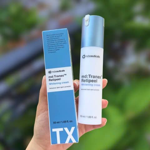Kem Dưỡng Trắng Da Md:Ceuticals Tranex Retipeel - Ngăn Ngừa Nám, Làm Sáng Da, Thúc Đẩy Đàn Hồi, 50ml