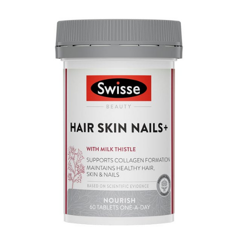 Viên hỗ trợ đẹp da móng tóc Swisse Hair Skin Nails của Úc