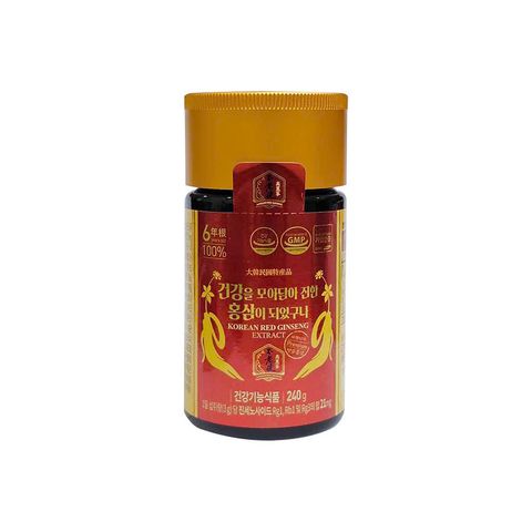 Cao Hồng Sâm 100% Nguyên Chất Daedong Hàn Quốc 240g - Tinh Chất Saponin Cao Cấp Hỗ Trợ Sức Khỏe Từ Thiên Nhiên