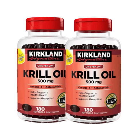 Dầu nhuyễn thể Kirkland Signature Krill Oil 500mg