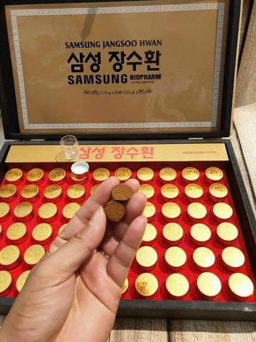 An Cung Ngưu Hoàng Hoàn Hộp Gỗ Jangsoo Hwan Hàn Quốc