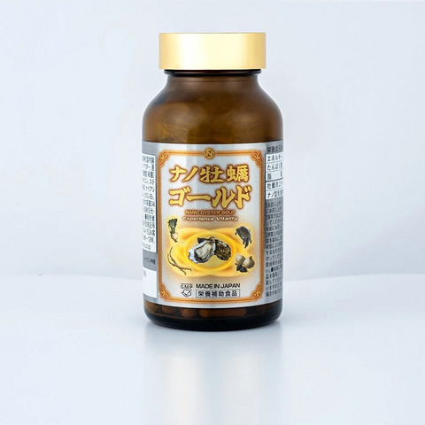 Viên Uống Tinh Chất Hào Nano Oyster Gold 5 In 1 - Hỗ Trợ Tăng Cường Sinh Lý Nam Khỏe Mạnh - Hộp 120 Viên Nhật Bản