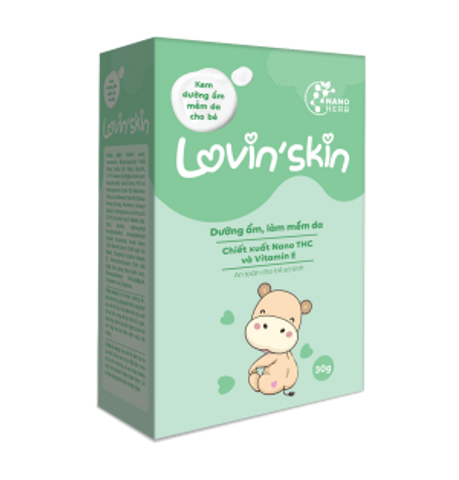 Kem dưỡng ẩm mềm da cho bé Lovin'skin Nano Herb