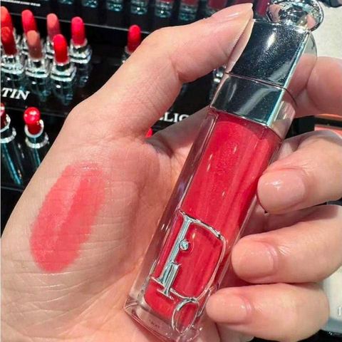 Son Dưỡng Dior Addict Lip Maximizer 019 Shimmer Peach - Son Môi Hồng Đào Dưỡng Ẩm, Tạo Độ Bóng Tự Nhiên, 6ml