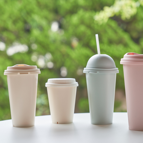 Ly Reusable Cup N-731F 540ml - Ly Nhựa ECOZEN Không BPA, Kháng Nhiệt - Dụng Cụ Uống Đa Năng Nhà Bếp Hàn Quốc