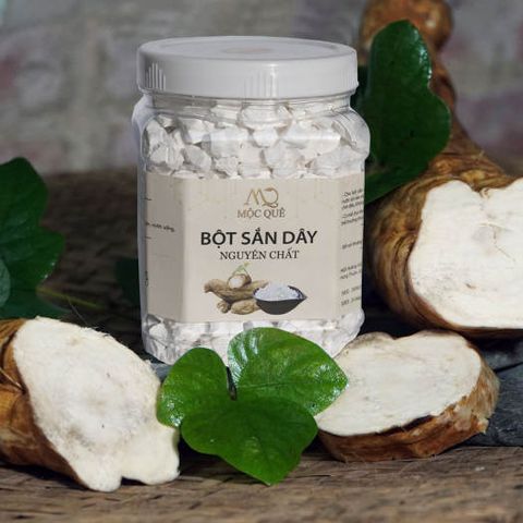 Bột Sắn Dây Nguyên Chất Mộc Quê - Thức Uống Giải Khát Thanh Nhiệt, Làm Đẹp Chống Lão Hóa 500g