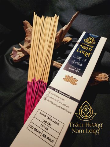 Nhang Trầm Hương Tăm Đỏ Cao Cấp Nam Long - Hương Thơm Thanh Tịnh, Biểu Tượng Tâm Linh và May Mắn, Phong Thủy Việt Nam
