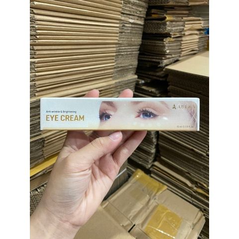 Kem Dưỡng Da Mắt Abera 15ml - Giảm Thâm, Bọng Mắt, Nếp Nhăn, Dưỡng Ẩm, Phù Hợp Mọi Loại Da
