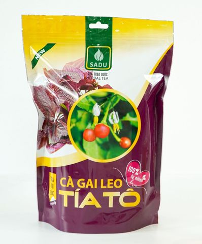Trà Tía Tô Cà Gai Leo Sadu 250g - Thảo Mộc Thanh Nhiệt, Sáng Da, Hỗ Trợ Tiêu Hóa và Nâng Cao Đề Kháng