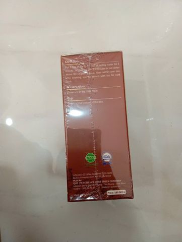 Trà hoa cúc gạo lứt Quê Việt thanh nhiệt ngủ ngon