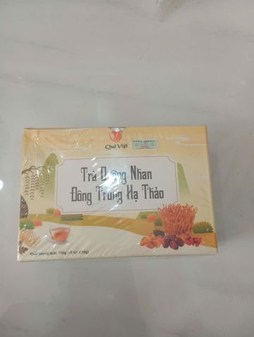 Trà dưỡng nhan đông trùng hạ thảo Quê Việt - Hộp 150g