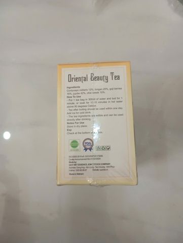 Trà dưỡng nhan đông trùng hạ thảo Quê Việt - Hộp 150g