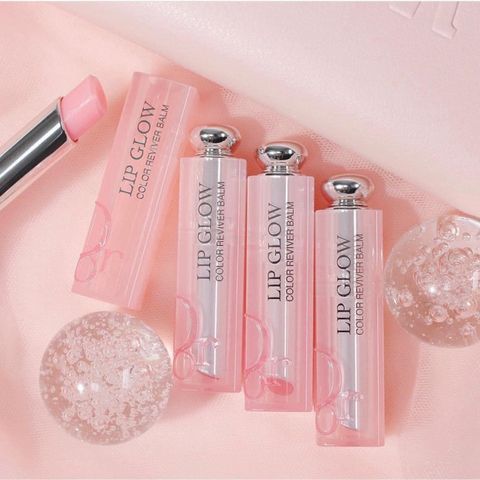 (Auth nhập khẩu) Son Dưỡng Môi Dior Addict Lip Glow 3.2g - Dưỡng Ẩm Chống Khô Nẻ, Màu Tự Nhiên, Chỉ Số Chống Nắng SPF 10, Thiết Kế Sang Trọng
