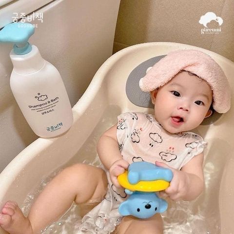 Sữa Tắm Gội Toàn Thân Cho Bé Goongbe Pri-mmune 350ml - An Toàn, Dịu Nhẹ, Chiết Xuất Tự Nhiên, Phù Hợp Trẻ Sơ Sinh