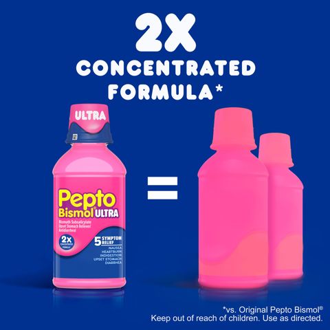 Siro Pepto Bismol 354ml - Giảm đau dạ dày, chữa ợ chua, buồn nôn, tiêu chảy - Sản phẩm nhập khẩu Mỹ