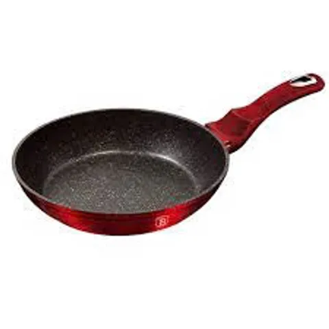 Chảo Rán Chống Dính Berlinger Haus 28cm - Nhôm Đỏ Tía, Thiết Kế Đẹp, Phù Hợp Mọi Loại Bếp, Thân Thiện Với Môi Trường