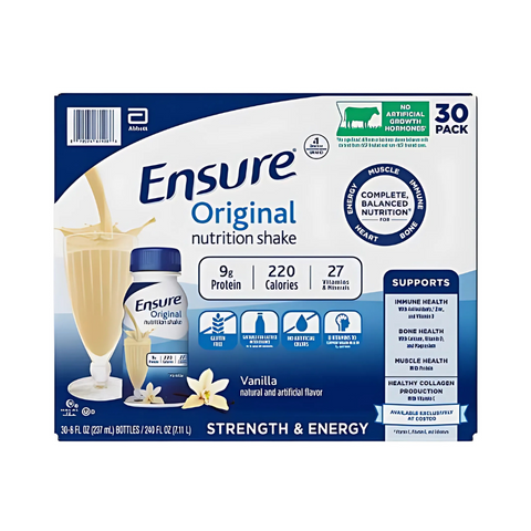 Sữa Ensure nước Original Nutrition Shake Mỹ 237ml hương Vanilla