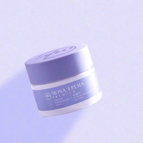 Kem Dưỡng Ẩm Mona Frema Ceramide Barrier-Extreme 50g - Cấp Nước, Khóa Ẩm, Dành Cho Da Khô, Nhạy Cảm, Giảm Nhăn, Dưỡng Da Mịn Màng