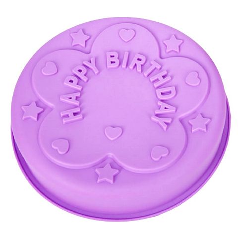 Khuôn silicon làm  rau câu Happy Birthday - Loại 28 cm – 1012