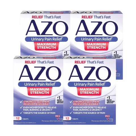 Viên uống AZO Yeast Plus của Mỹ, Màu Tím 12V