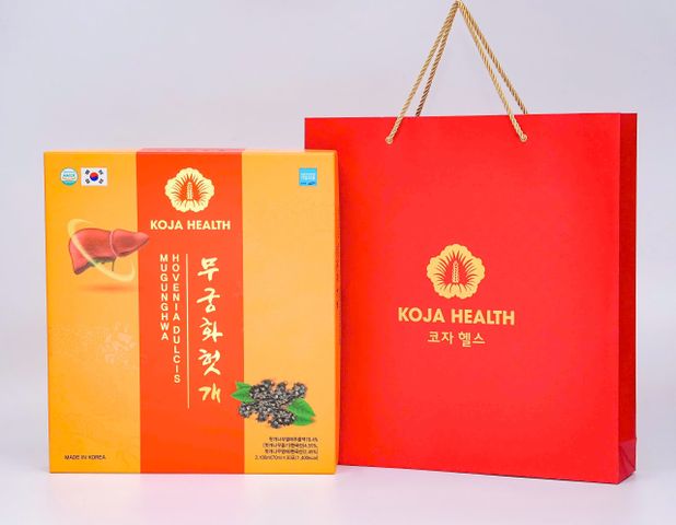Nước Uống Bổ Gan Mugunghwa Hovenia Dulcis 30 Gói x 70ml - Giải Độc, Phục Hồi Gan Từ Cây Nho Hovenia Hàn Quốc