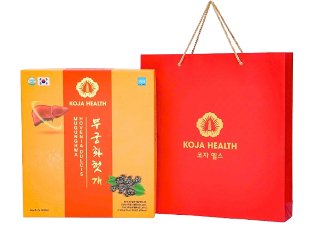 Nước Uống Bổ Gan Mugunghwa Hovenia Dulcis 30 Gói x 70ml - Giải Độc, Phục Hồi Gan Từ Cây Nho Hovenia Hàn Quốc