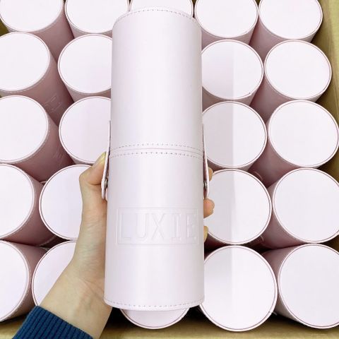 Bộ Cọ Trang Điểm Luxie Rose Gold - 7 Cây Cọ Sang Trọng Với Hộp Đựng Cute, Lớp Phủ Mỏng Mịn Tự Nhiên