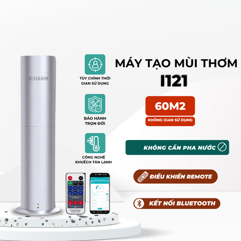 Máy xông tinh dầu, khuếch tán tạo mùi thơm cửa hàng i121 iCHARM