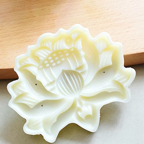 Khuôn trung thu lò xo 1 mặt hoa sen đại đóa loại 150 gram – Mã số 1898 127267