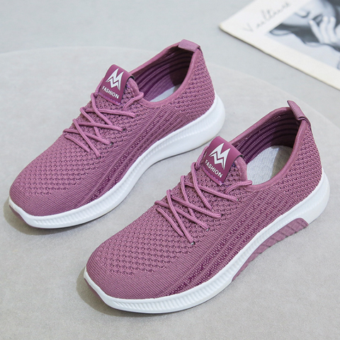 Giày thể thao sneaker Nữ kẻ sọc, đế khoan phối màu 127272