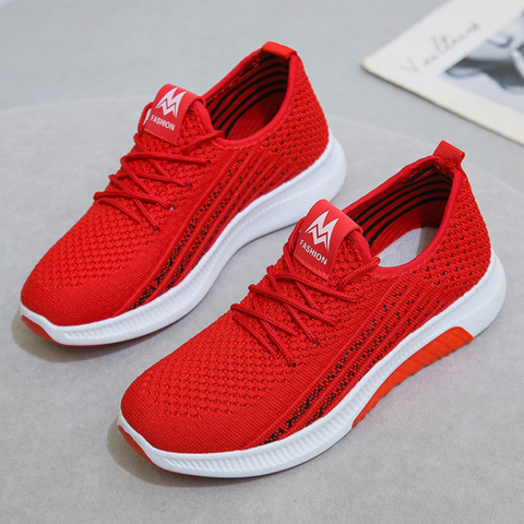 Giày thể thao sneaker Nữ kẻ sọc, đế khoan phối màu 127272