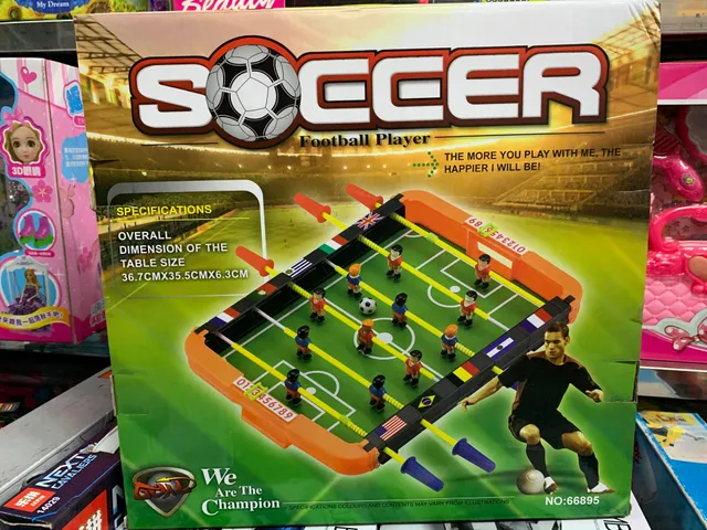 Đồ Chơi Bàn Bóng Đá 66895 - Cầu Thủ Soccer Cho Trẻ Em, Phát Triển Kỹ Năng Tư Duy & Phối Hợp Thú Vị