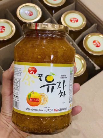 Trà chanh mật ong Citron Honey Tea Gavo Farms Hàn Quốc hũ 1kg