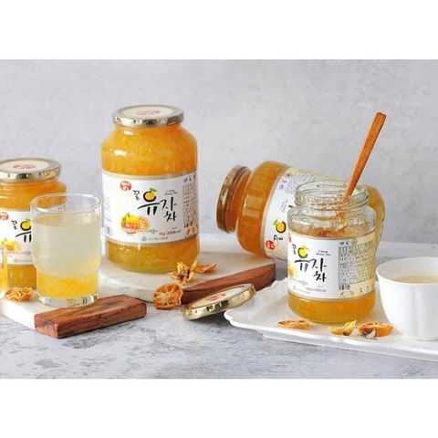 Trà chanh mật ong Citron Honey Tea Gavo Farms Hàn Quốc hũ 1kg
