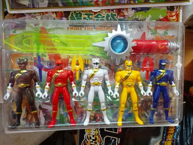 Đồ chơi 5 anh em siêu nhân GAO 28161 giao ngẫu nhiên 2 mẫu Fight The Brigade