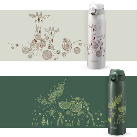 Bình Giữ Nhiệt Tiger 600ml MCT-A601 Nắp Bật Cho Bé - Chất Liệu Nhựa Không Chứa BPA, Giữ Nóng Lạnh Tuyệt Vời, Xuất Xứ Nhật Bản