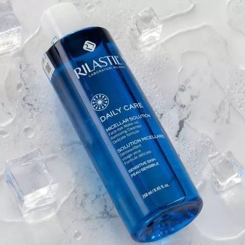 Dung Dịch Tẩy Trang Rilastil Daily Care 250ml - Giàu độ ẩm, Làm sạch sâu, Không gây khô da, Thích hợp cho mọi loại da