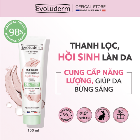 Mặt Nạ Dưỡng Da Evoluderm 150ml - Chiết Xuất Tự Nhiên, Thuần Chay, Phục Hồi Và Cung Cấp Độ Ẩm Cho Làn Da Khỏe Mạnh